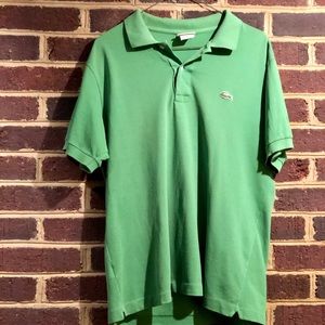 🐊 Lacoste polo shirt size 4 in green ☘️
